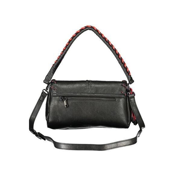 Desigual Nero Polyurethane Women Women\'s Handbag